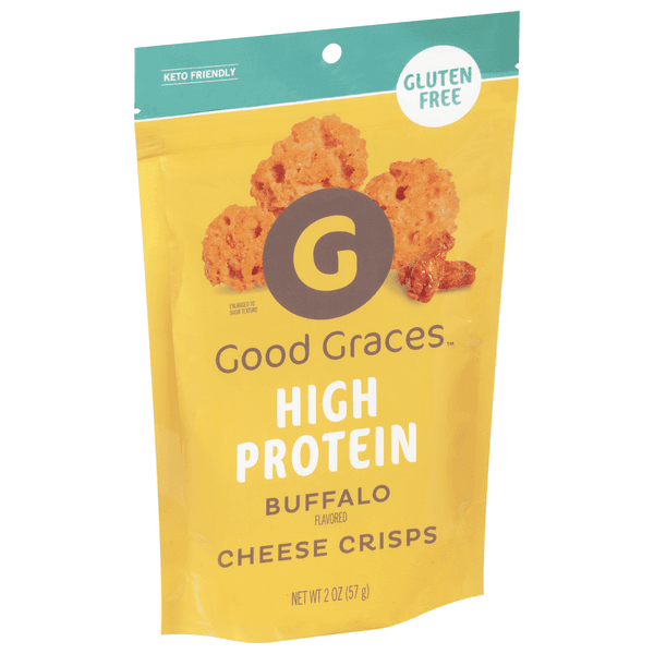 Good Graces Buffalo Cheese Crisps, High Protein