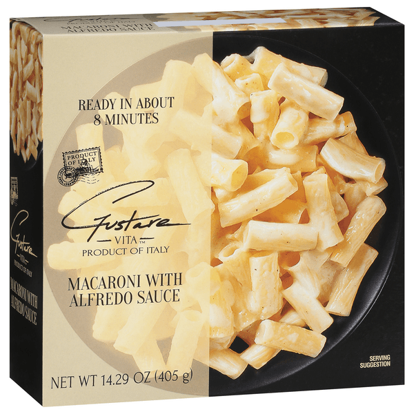 Gustare Vita Macaroni With Alfredo Sauce