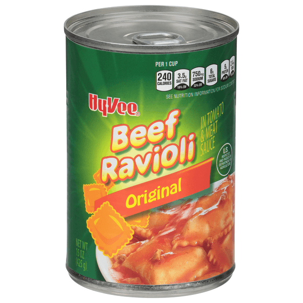 Hy-Vee Original Beef Ravioli
