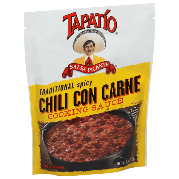 Tapatio Cooking Sauce, Chili Con Carne