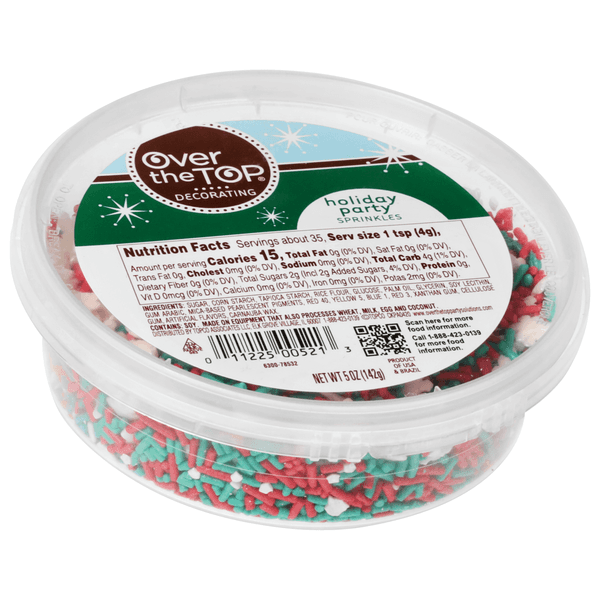 Over The Top Holiday Party Sprinkles