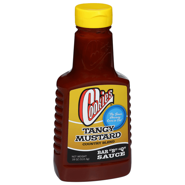 Cookies Tangy Mustard Country Blend Bar "B" "Q" Sauce