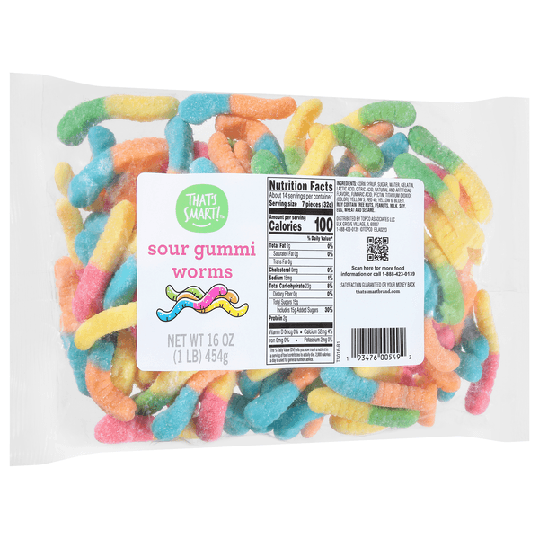 That'S Smart! Sour Gummi Crawlers Candy