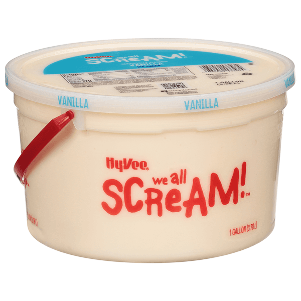 Hy-Vee We All Scream! Vanilla Ice Cream