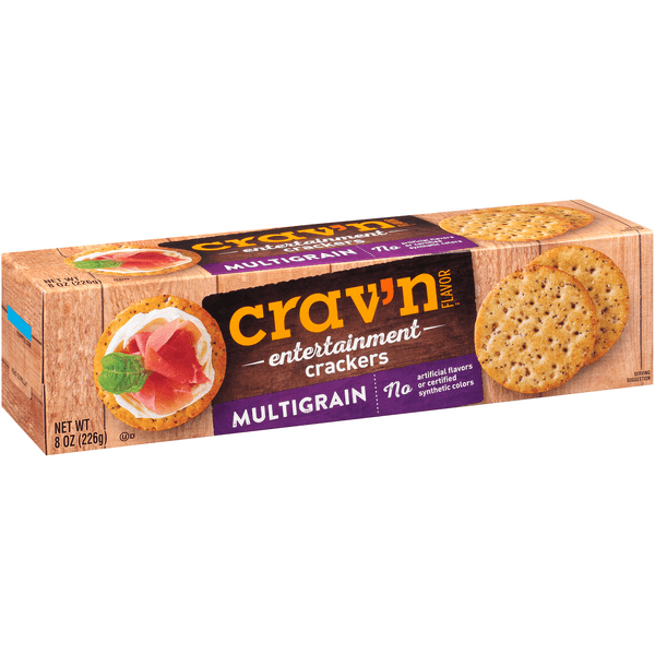 Crav'N Flavor Multigrain Entertainment Crackers