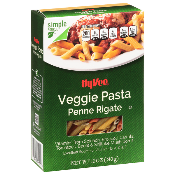 Hy-Vee Penne Rigate Veggie Pasta