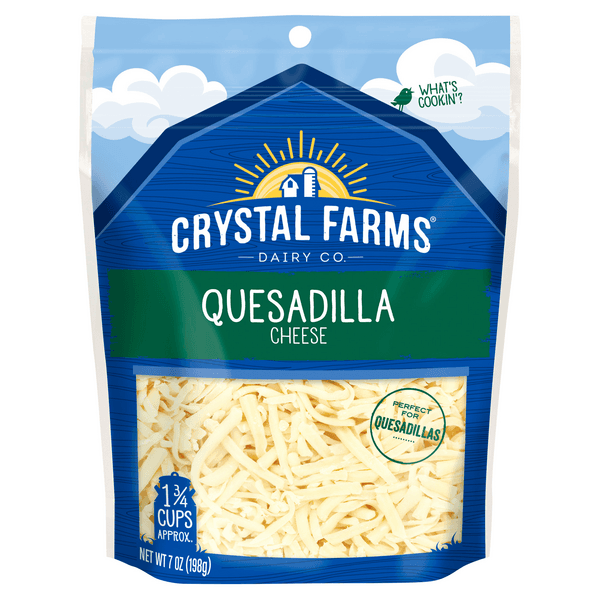 Crystal Farms Shredded Quesadilla Cheese