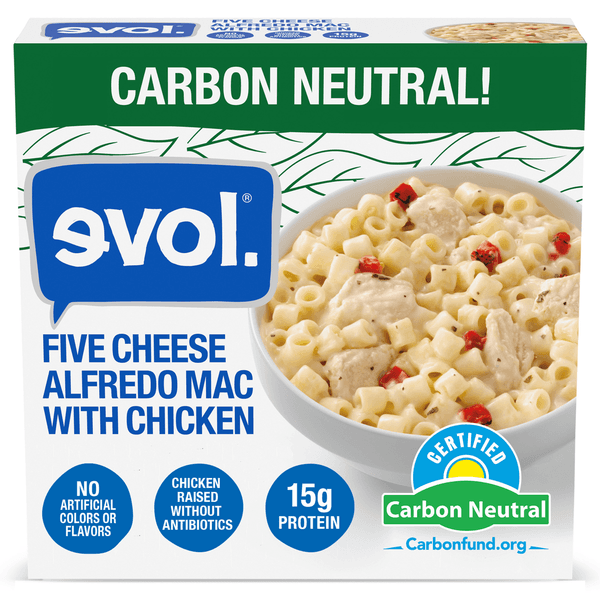 Evol Five Cheese Alfredo Mac With Chicken