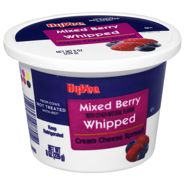 Hy-Vee Mixed Berry Whipped Cream Cheese Spread