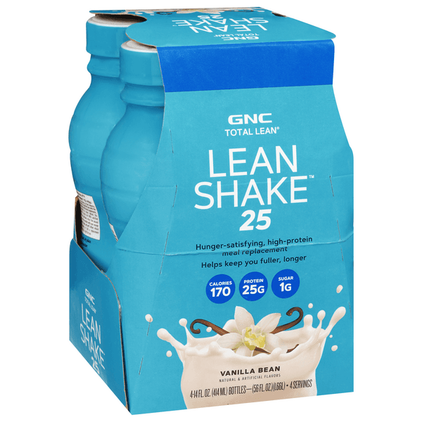 Gnc Total Lean, Lean Shake 25, Vanilla Bean