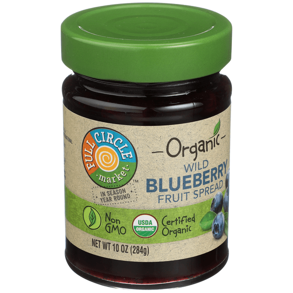 Full Circle Organic Wild Blueberry Fruit Spread