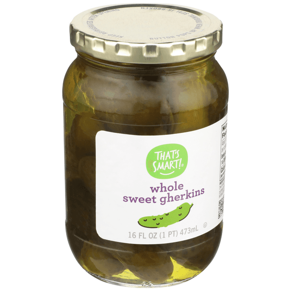 That'S Smart! Whole Sweet Gherkins