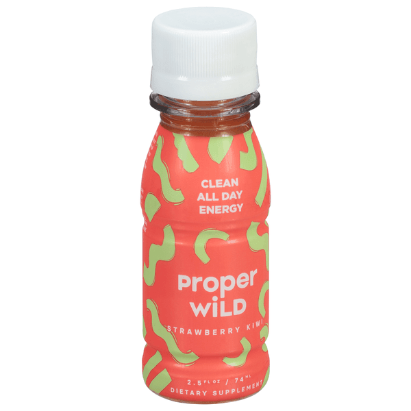 Proper Wild Energy Drink, Strawberry Kiwi