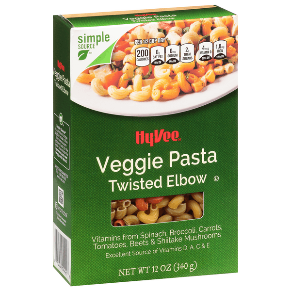 Hy-Vee Twisted Elbows Veggie Pasta
