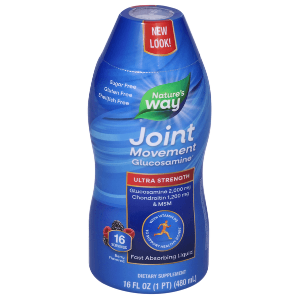 Wellesse Joint Movement Glucosamine Liquid Dietary Supplement. Oz.