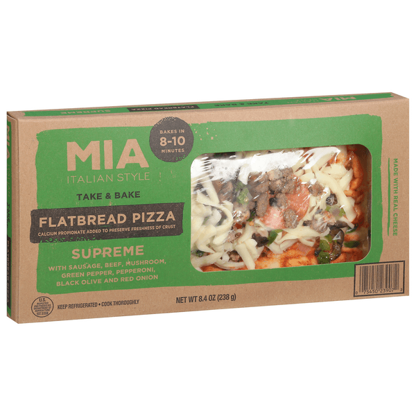 Hy-Vee Take & Bake Supreme Flatbread Pizza
