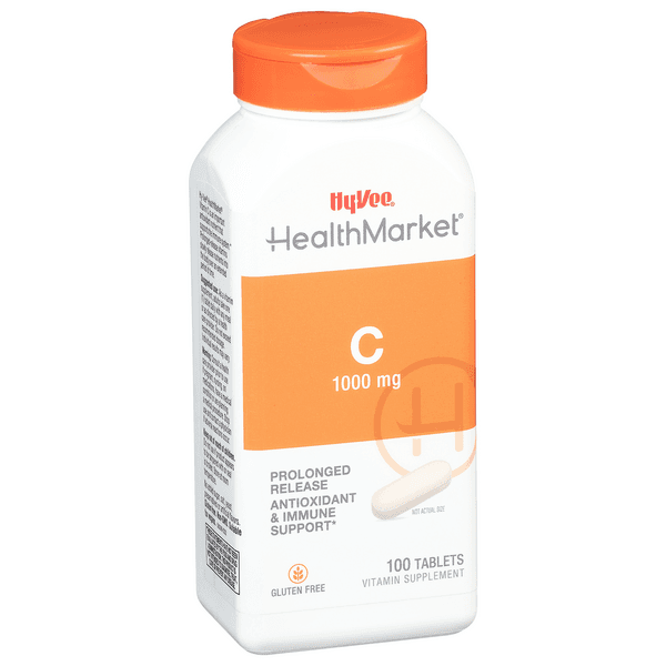 Hy-Vee Healthmarket C-1000 Prolonged Release Caplets