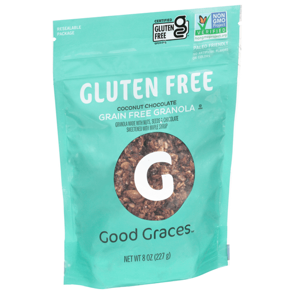 Good Graces Gluten Free Coconut Chocolate Granola