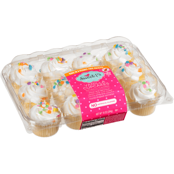 Sweet Ps Vanilla Confetti Mini Cupcakes
