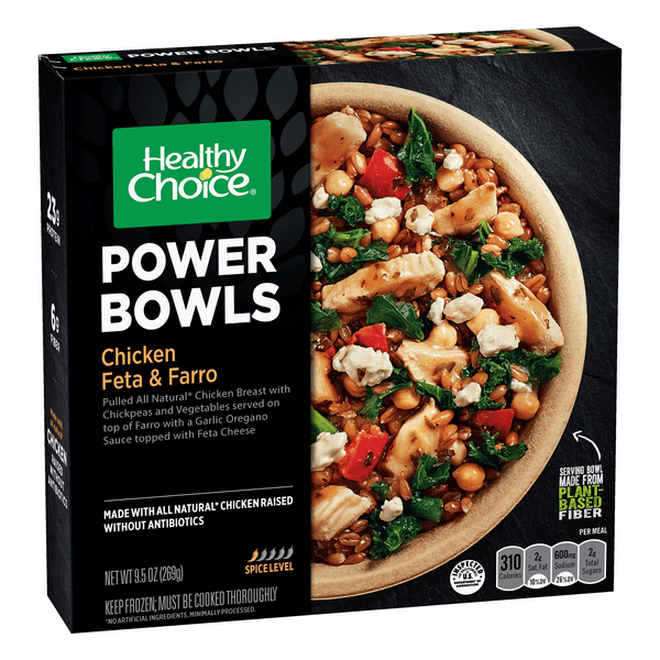 Healthy Choice Power Bowls Chicken Feta & Farro
