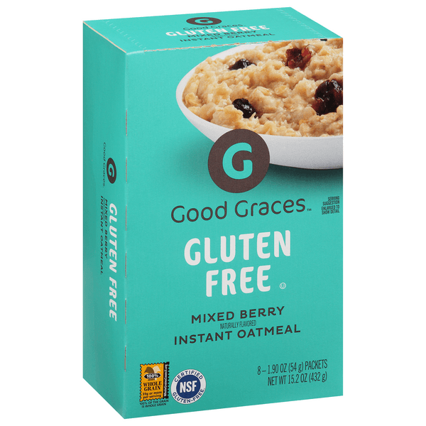 Good Graces Gluten Free Mixed Berry Instant Oatmeal