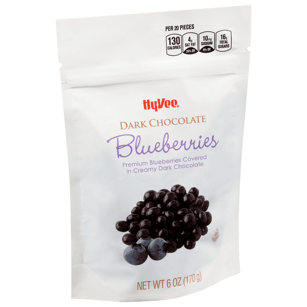 Hy-Vee Dark Chocolate Blueberries