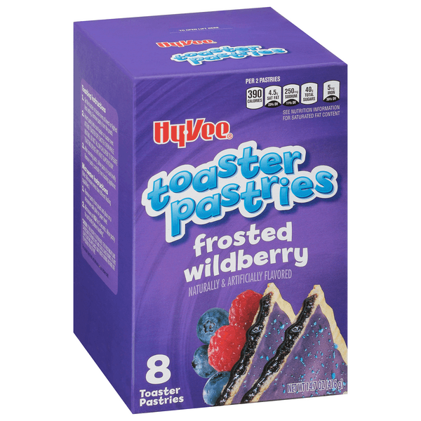 Hy-Vee Frosted Wildberry Toaster Pastries