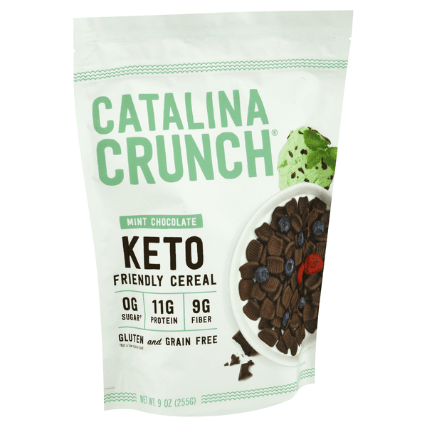 Catalina Crunch Keto Friendly Mint Chocolate Cereal