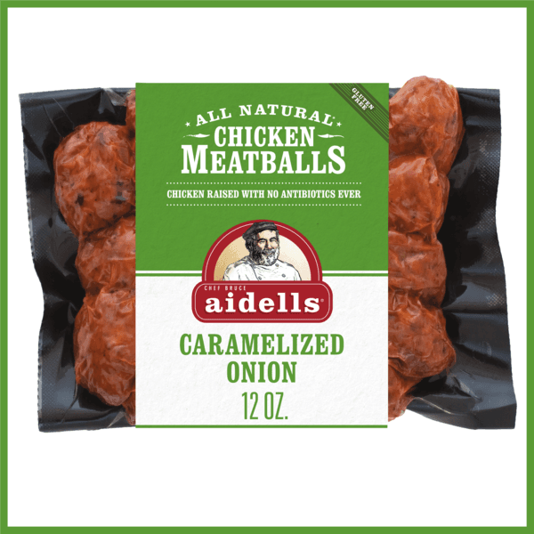 Aidells Chicken Meatballs Caramelized Onion
