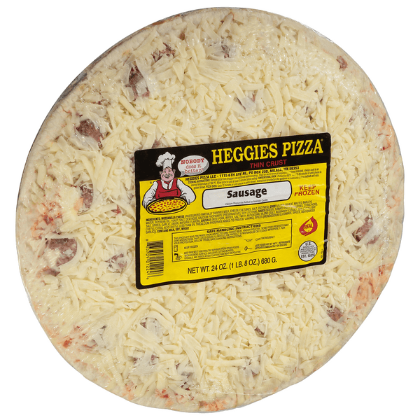 Heggies Sausage Pizza
