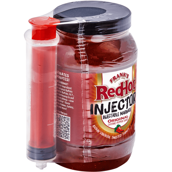 Frank'S Redhot Injector Injectable Marinade, Original Cayenne Pepper Sauce