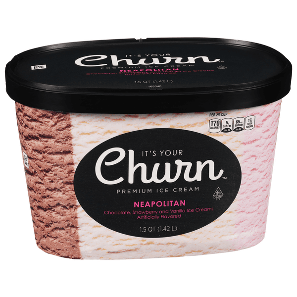 It'S Your Churn Neapolitan Premium Ice Cream
