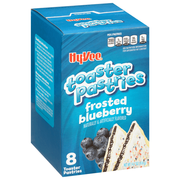 Hy-Vee Frosted Blueberry Toaster Pastries