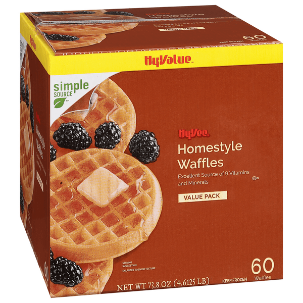 Hy-Vee Homestyle Waffles Value