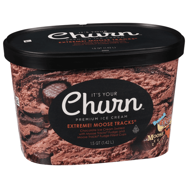 It'S Your Churn Premium Ice Cream Extreme! Moose Tracks