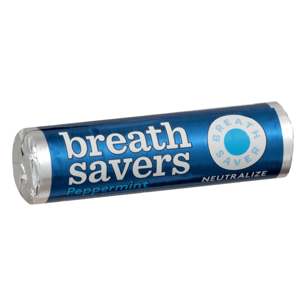 Breath Savers Sugar Free Mints Peppermint