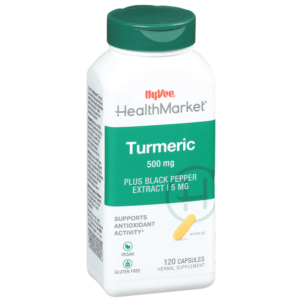 Hy-Vee Healthmarket Turmeric Plus Black Pepper Extract