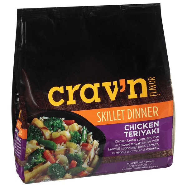 Crav'N Flavor Chicken Teriyaki Skillet Dinner