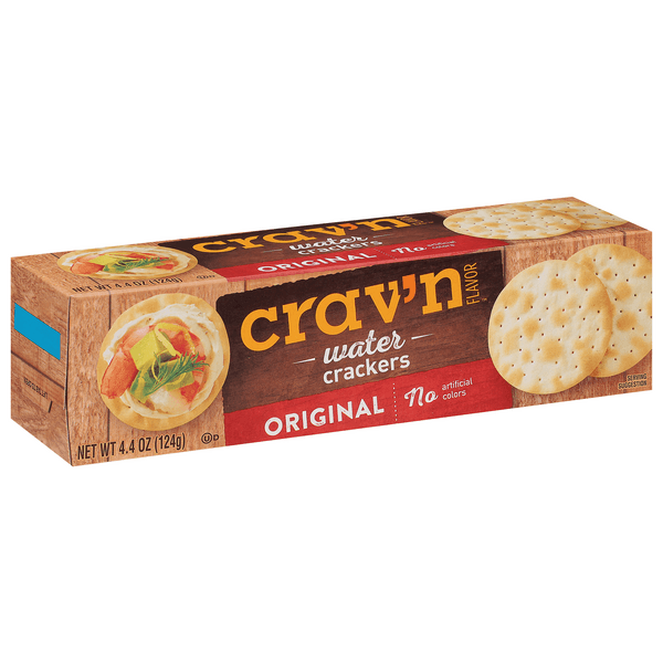 Crav'N Flavor Water Crackers Original