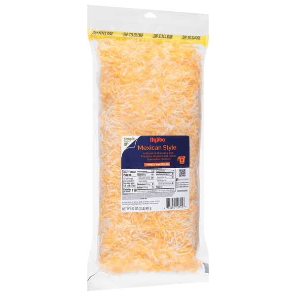 Hy-Vee Finely Shredded Mexican Cheese