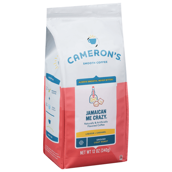 Cameron'S Jamaican Me Crazy Light Roast Ground Coffee