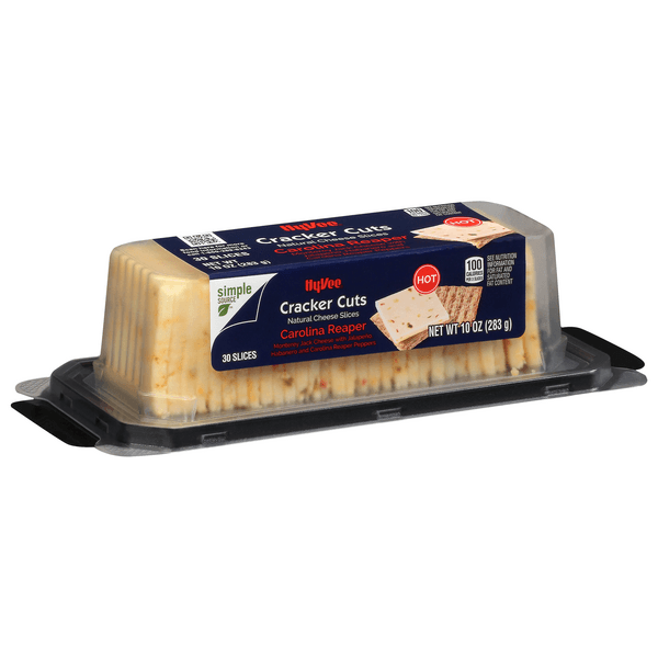 Hy-Vee Cracker Cuts Carolina Reaper Cheese