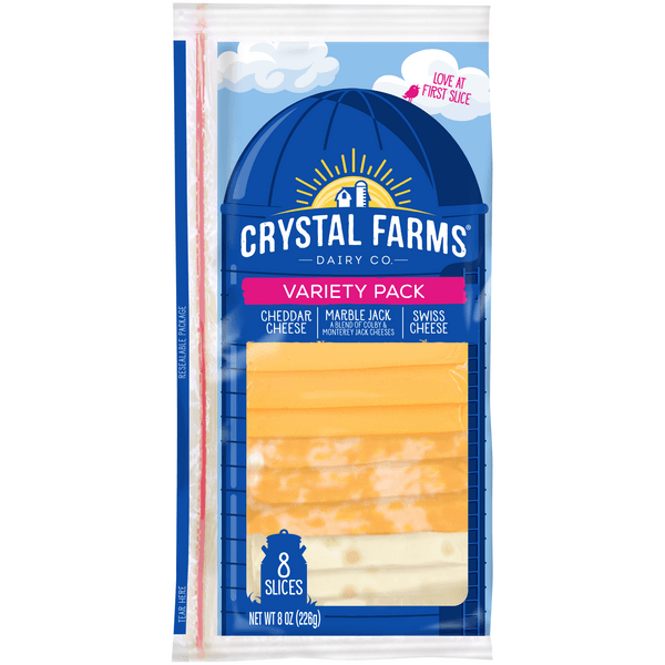 Crystal Farms Variety Deli Cheese