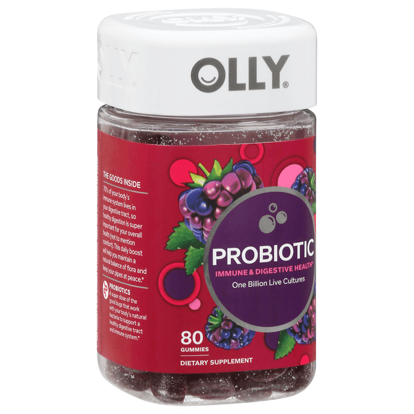 Olly Probiotic Bramble Berry Gummies