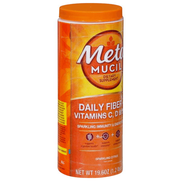 Metamucil Sugar Free Orange Smooth