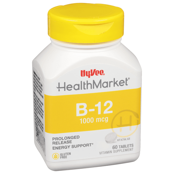 Hy-Vee Healthmarket Vitamin B12 1000Mcg