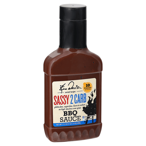 Ken Davis Sassy 2 Carb Bbq Sauce