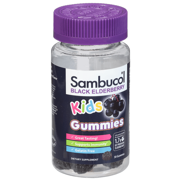 Sambucol Gummies Kids Black Elderberry