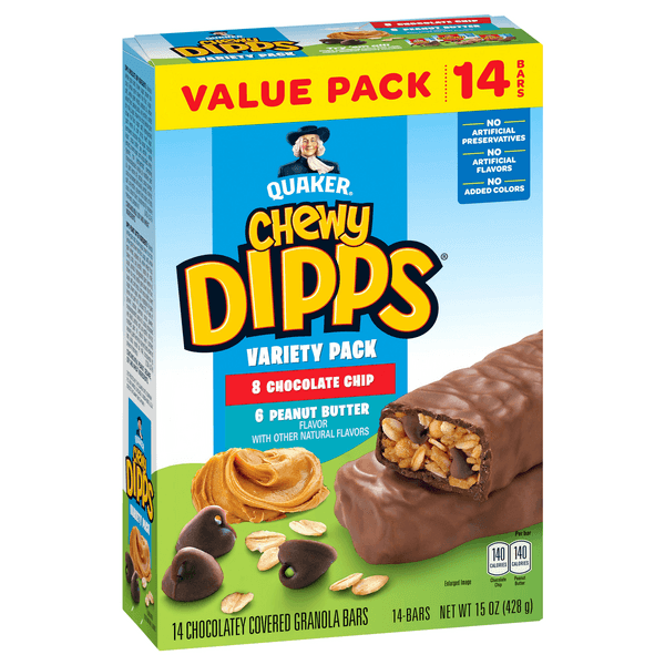 Quaker Chewy Dipps Variety