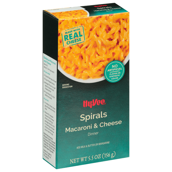Hy-Vee Spirals Macaroni & Cheese Dinner